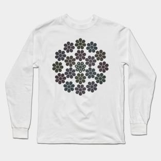 Democracy Daisy - black Long Sleeve T-Shirt